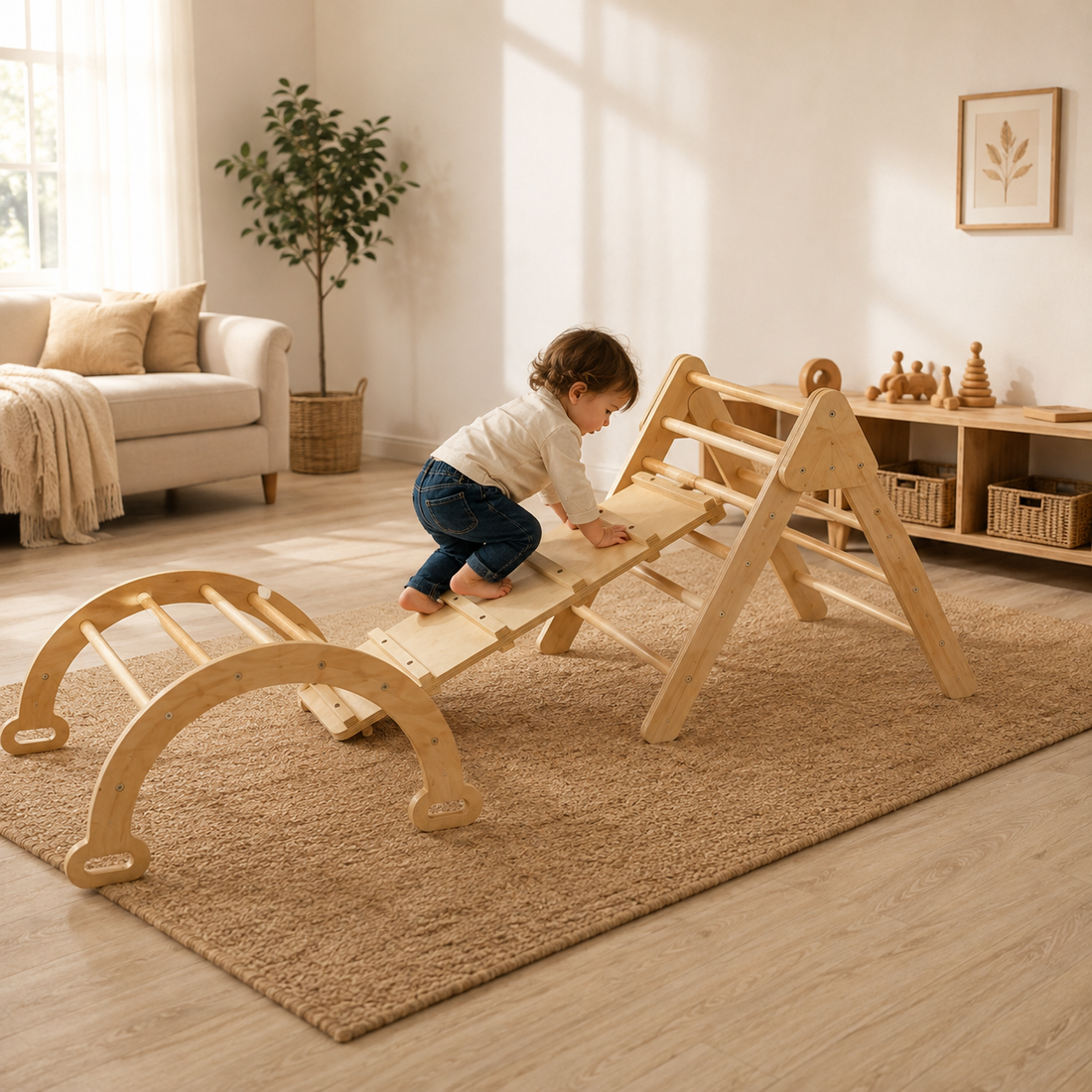 KIDDOJOY Kletterwelt – 3-teiliges Kletterset