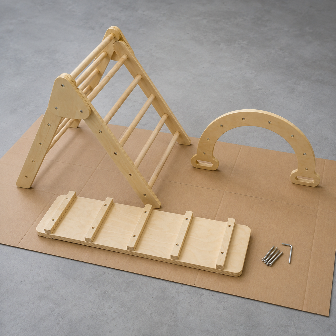 KIDDOJOY Kletterwelt – 3-teiliges Kletterset